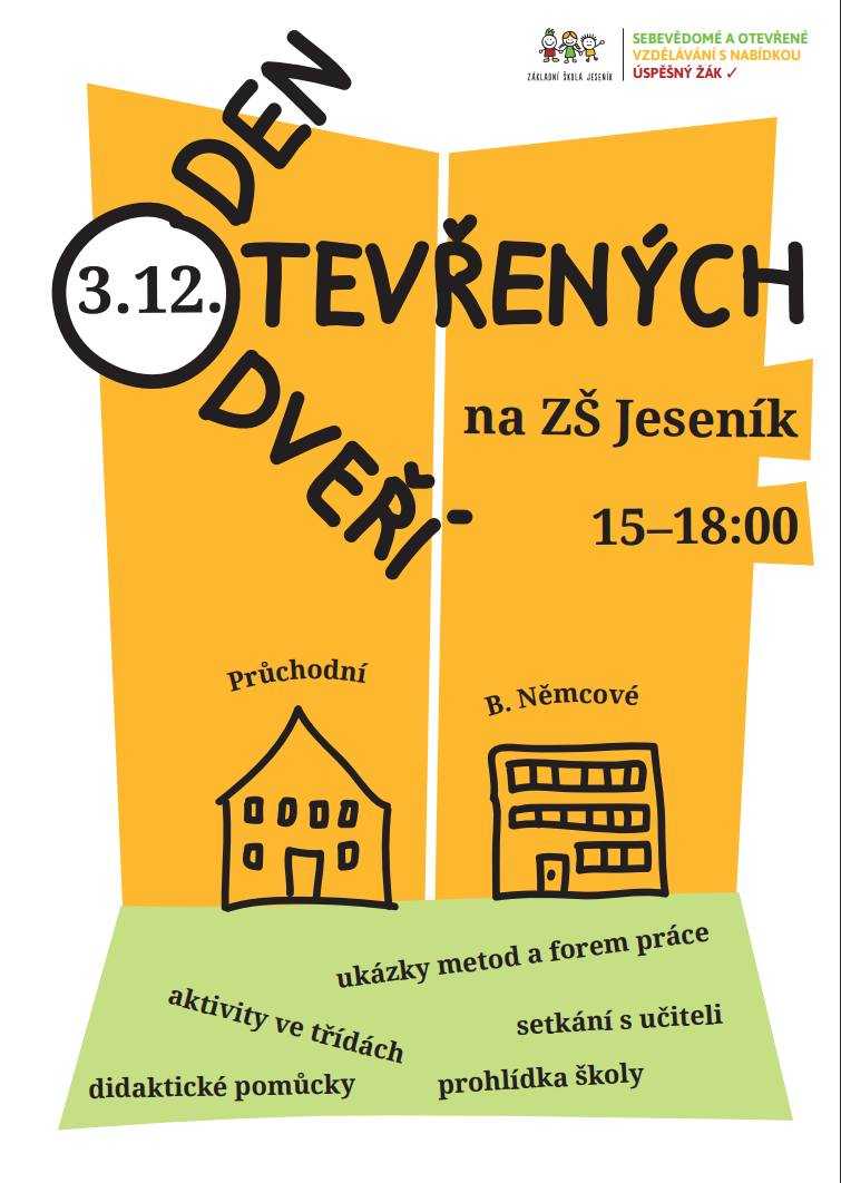 Den otevřených dveří na prvním stupni!