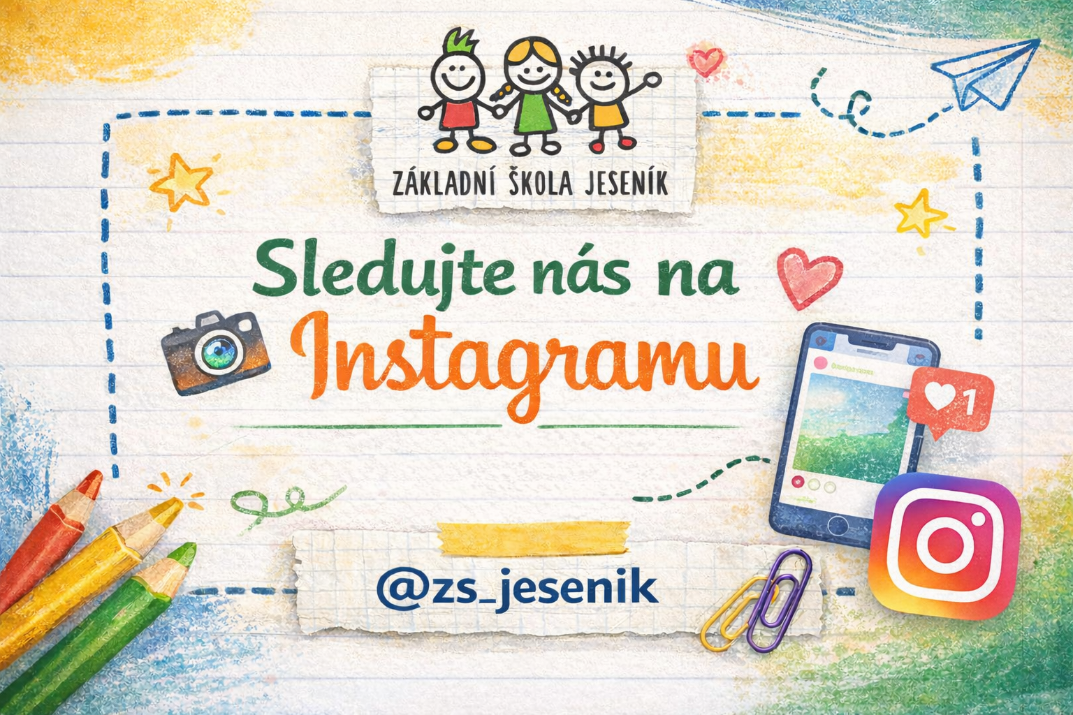 Nově jsme i na Instagramu