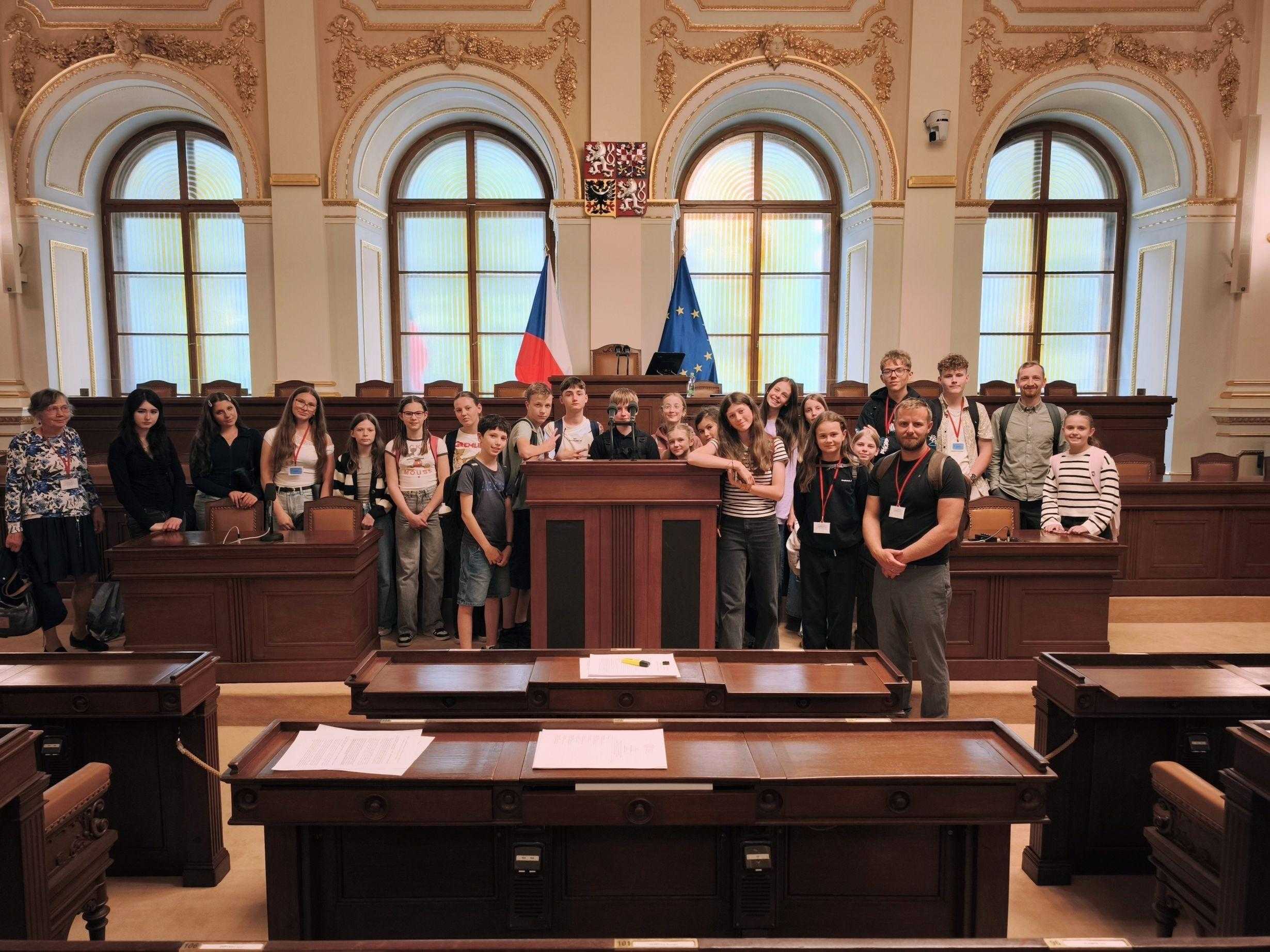 Žákovský parlament v Poslanecké sněmovně