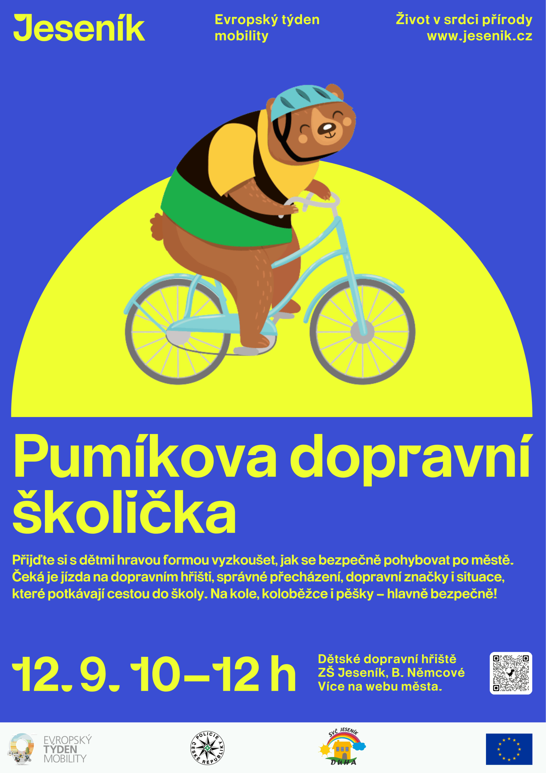 Pěšky do školy a Evropský týden mobility v Jeseníku