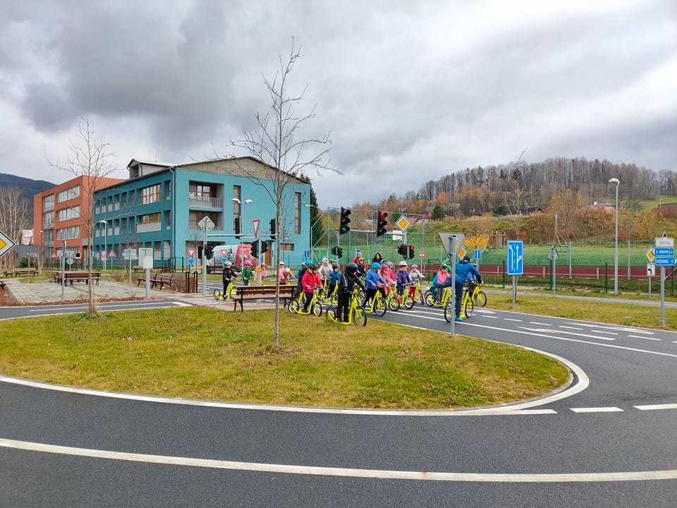 Koloběžky Kostka pro 1. stupeň