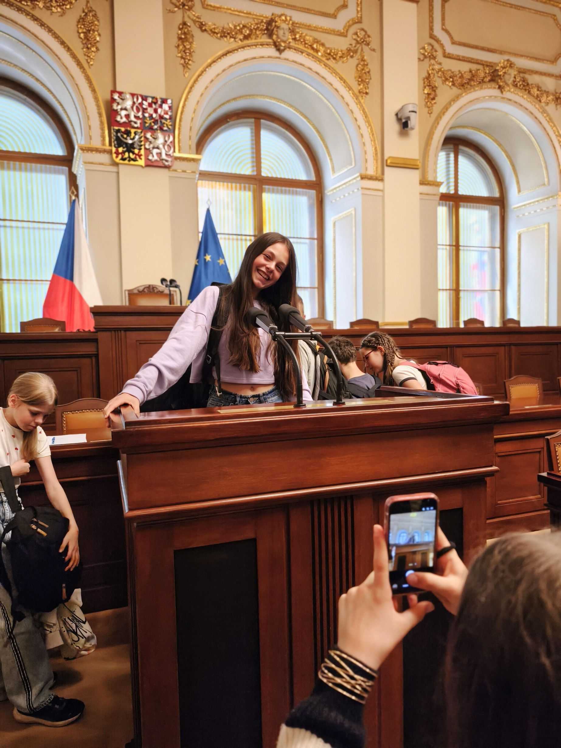 Žákovský parlament v Poslanecké sněmovně