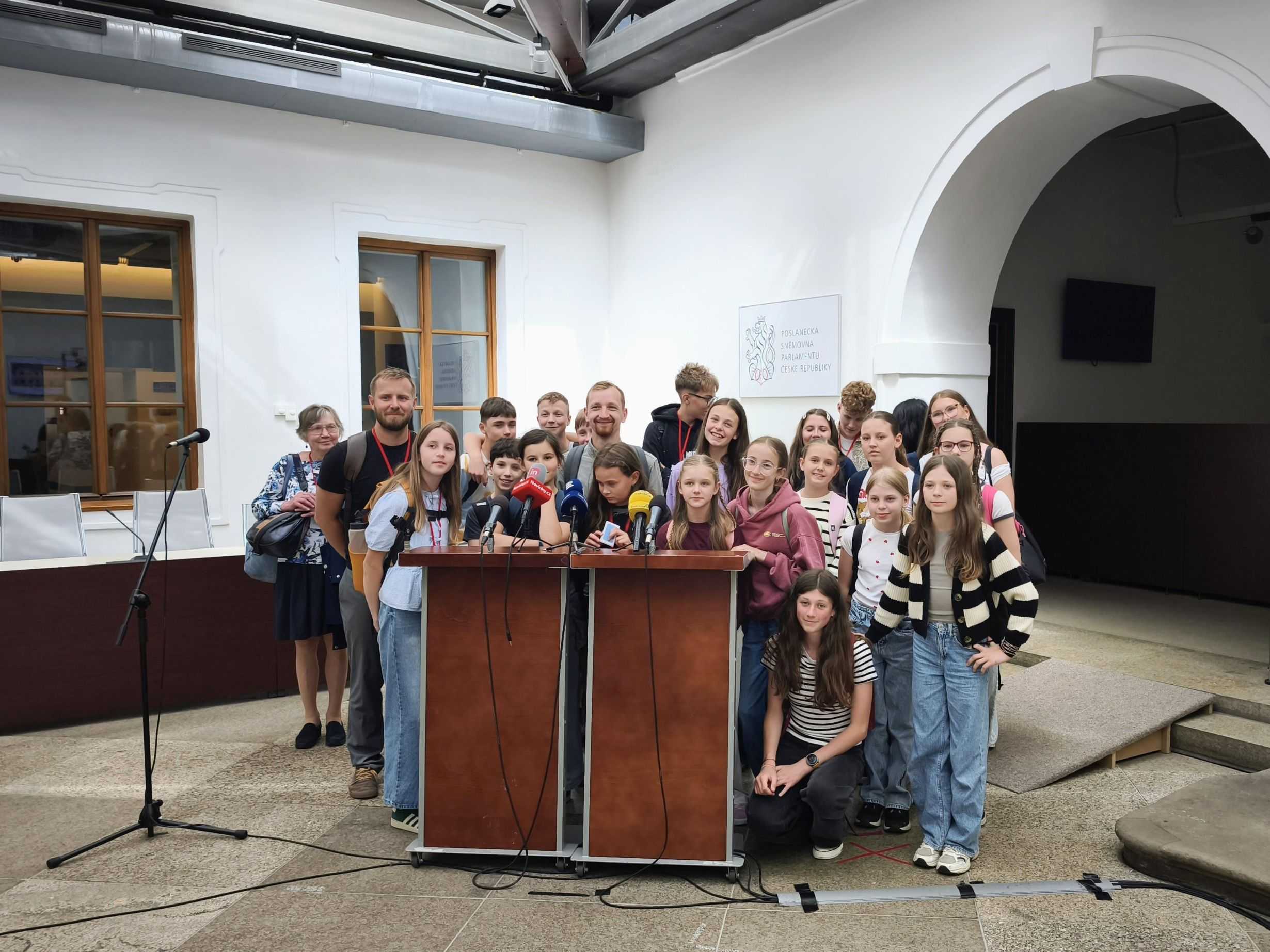 Žákovský parlament v Poslanecké sněmovně