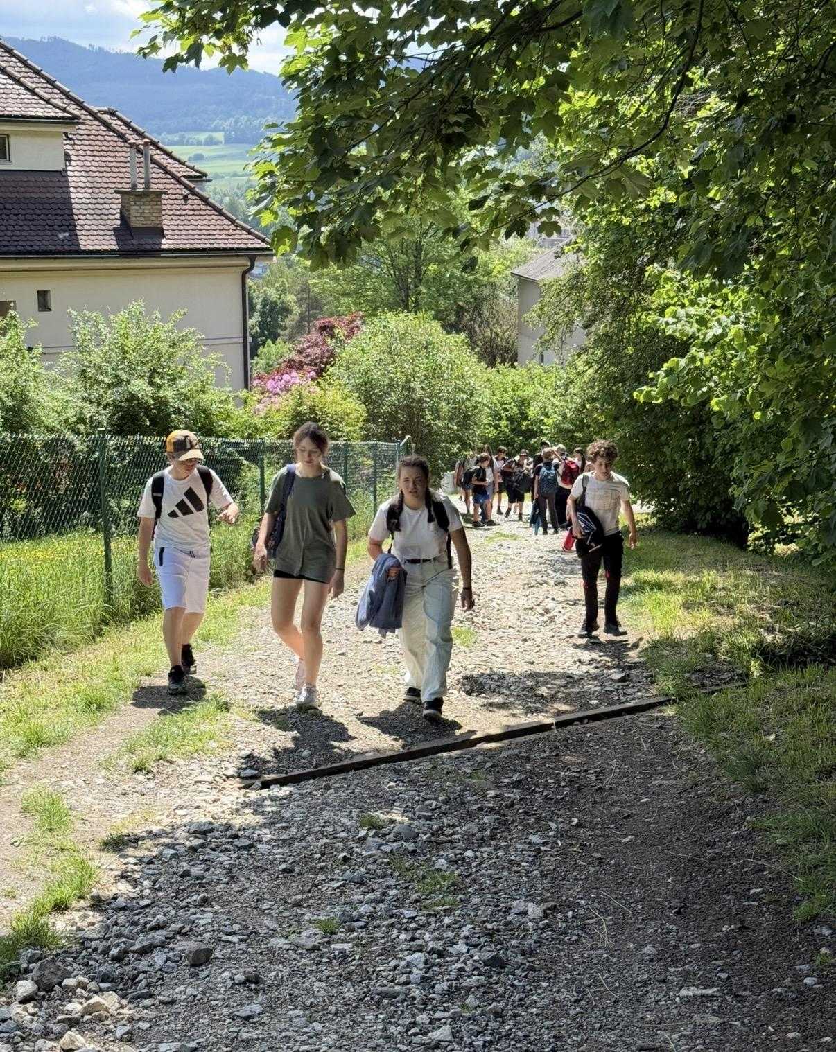 Francouzští žáci na návštěvě v Jeseníku