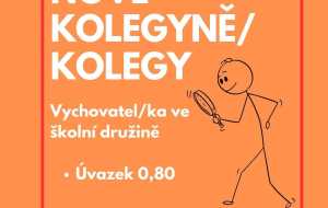 Hledáme vychovatele / vychovatelku do školní družiny