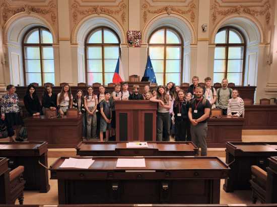Žákovský parlament v Poslanecké sněmovně