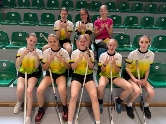 Druhé místo pro naše florbalistky ve finále okresu