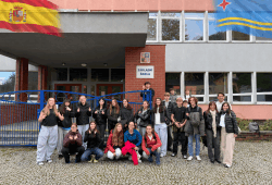 Mezinárodní spolupráce Erasmus+ v praxi: Naši školu navštívili žáci a učitelé ze Španělska a Aruby