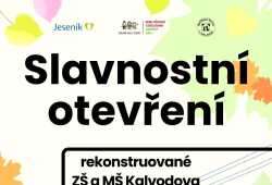 Slavnostní otevření budovy na Kalvodově