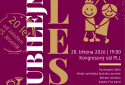 Pozvání na Jubilejní školní ples ZŠ Jeseník